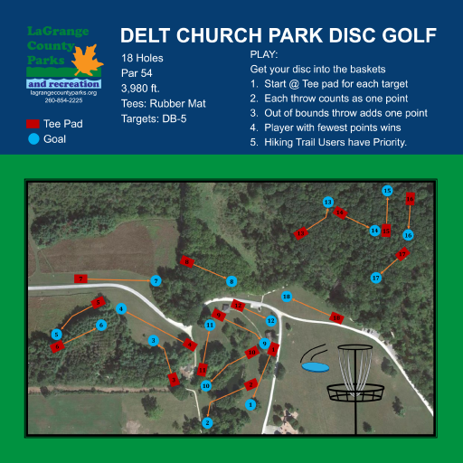 Disc Golf Course / LaGrange County, Indiana