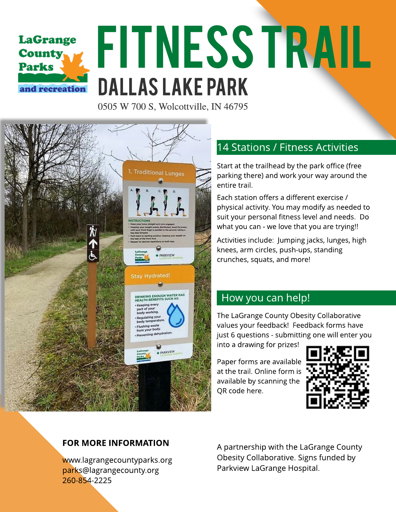 Fitness Trail FLyer