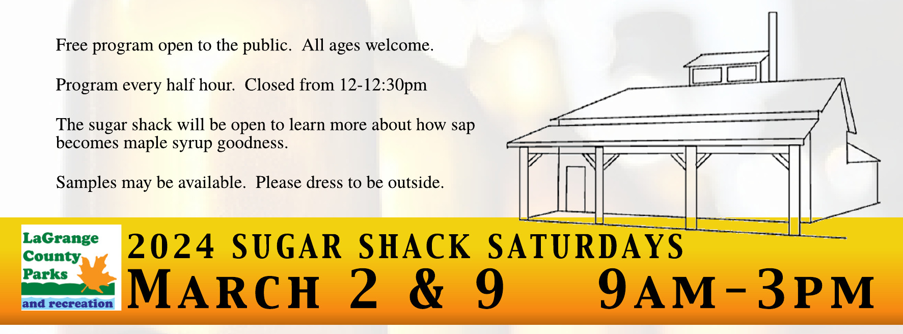 Maple Syrup Days / LaGrange County, Indiana