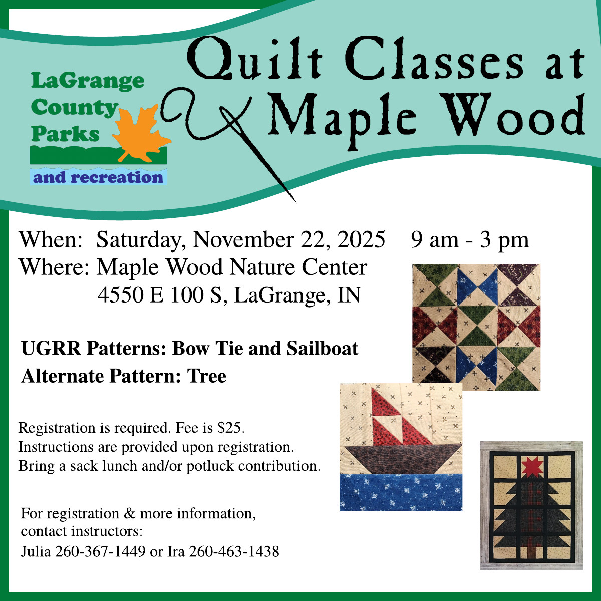 11.22.25 Quilt Class